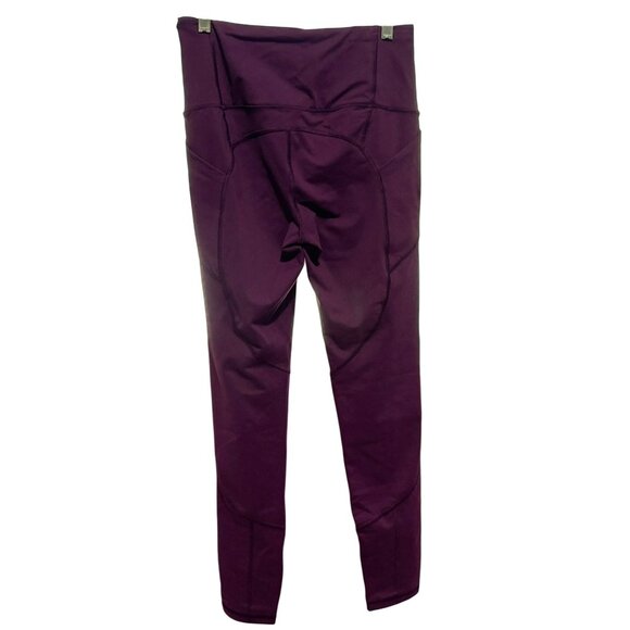 Victoria’s Secret VSX Womens Sz M Sport Total Knockout Tight Magenta Leggings - Picture 3 of 5